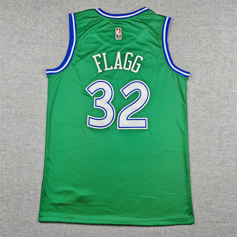 Dallas Mavericks Cooper Flagg #32 Green Classic Edition Nike Swingman Jersey