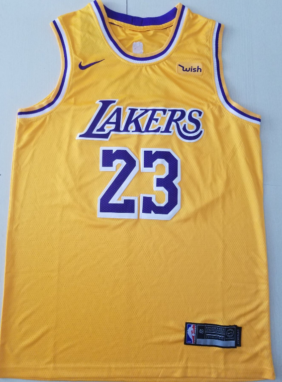Men's Los Angeles Lakers Anthony Davis #3 Nike Icon Edition 2020 Swingman Jersey – Yellow