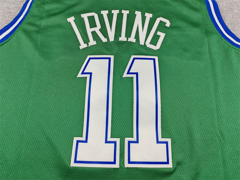 Kyrie Irving Dallas Mavericks #11 Green Classic Edition Swingman Jersey