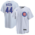 Anthony Rizzo #44 Chicago Cubs Nike Home Replica Jersey – Authentic Lettering