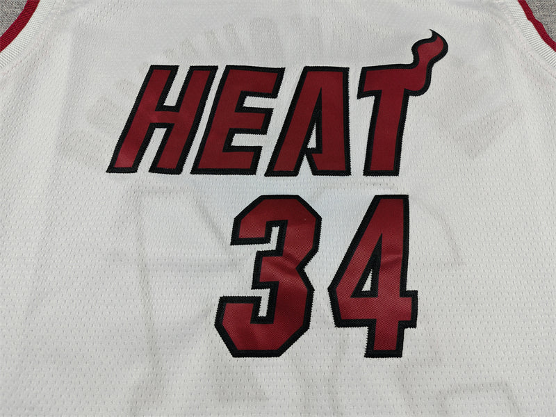 Miami HEAT Tre Donaldson Nike Association Edition White Swingman Jersey