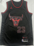 Men's Michael Jordan Chicago Bulls #23 Nike Classics Swingman Player Jersey – Black