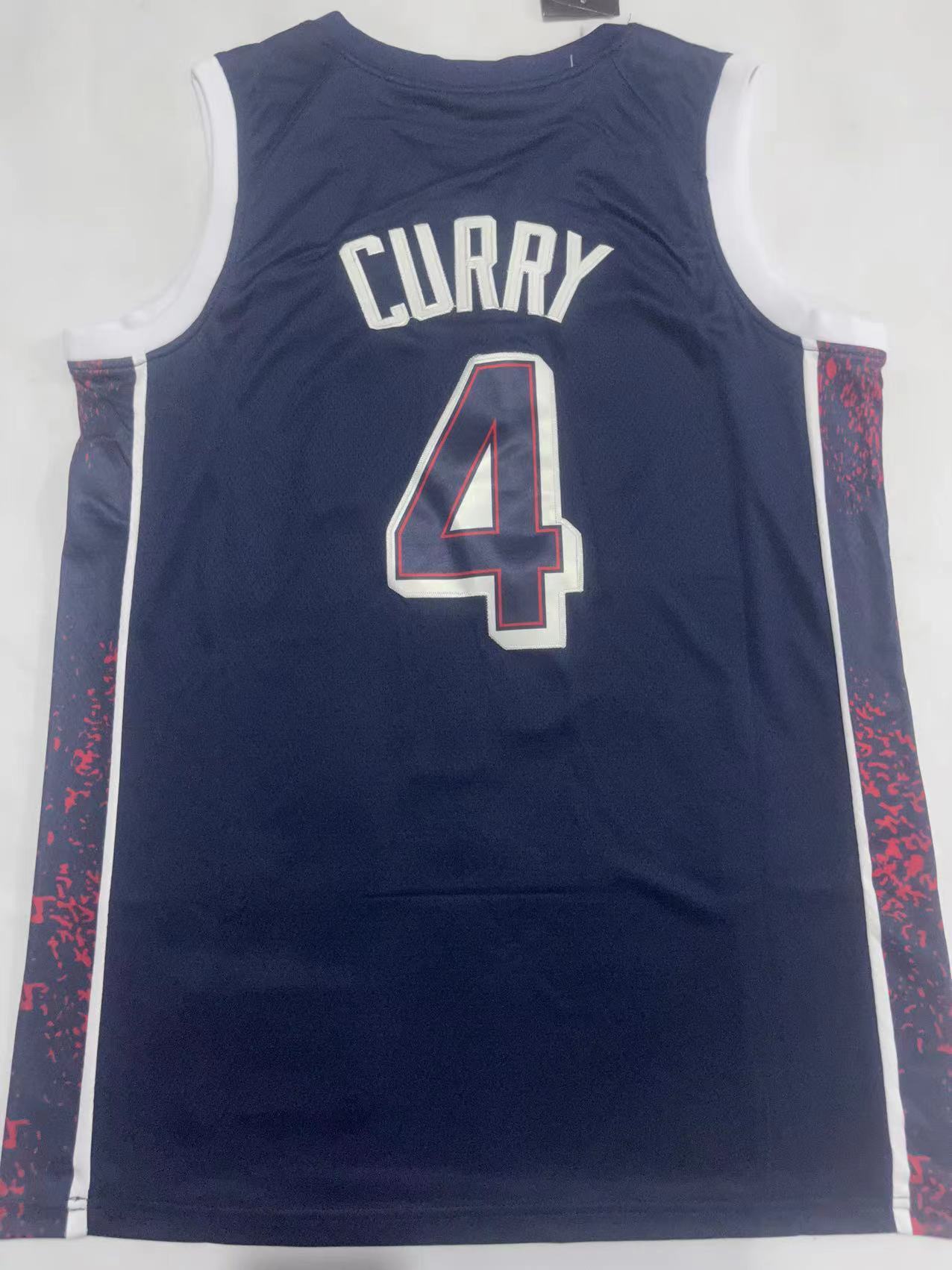 Stephen Curry Team USA 2024 Olympics Jersey