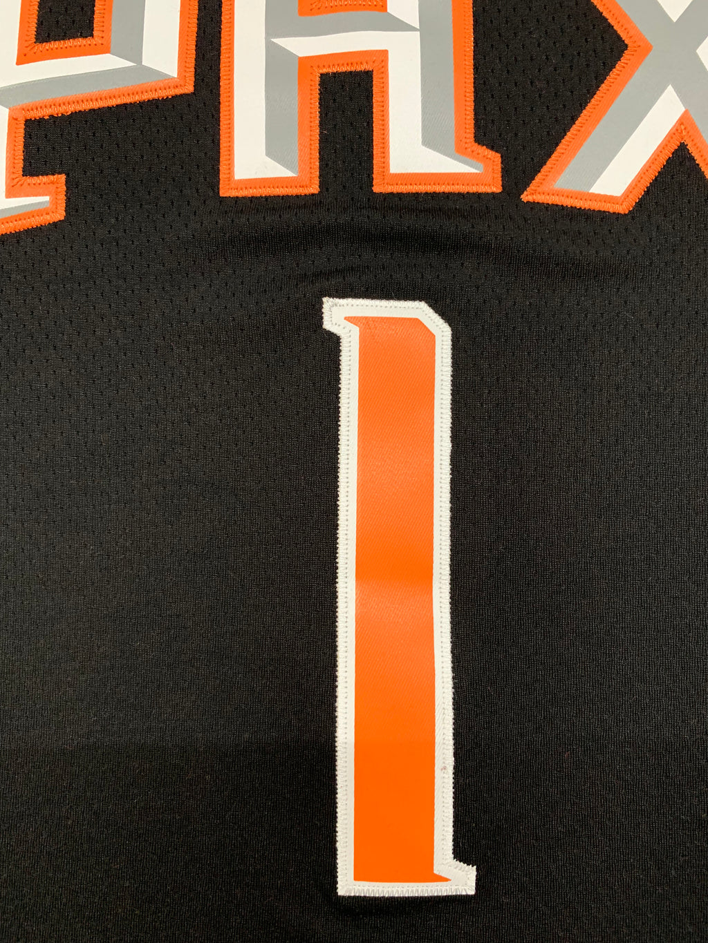 Men's Devin Booker Phoenix Suns #1 Nike Statement Edition Swingman Jersey – Black