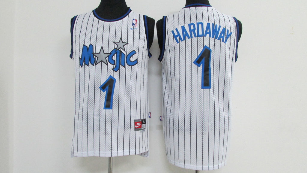 Adult Anfernee Penny Hardaway Orlando Magic Mitchell & Ness Black Throwback Swingman Jersey - Men's