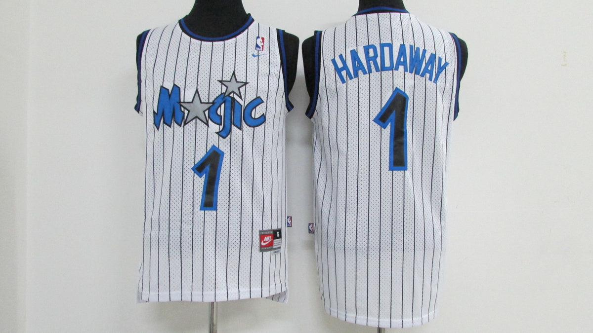 Adult Anfernee Penny Hardaway Orlando Magic Mitchell & Ness Black Throwback Swingman Jersey - Men's