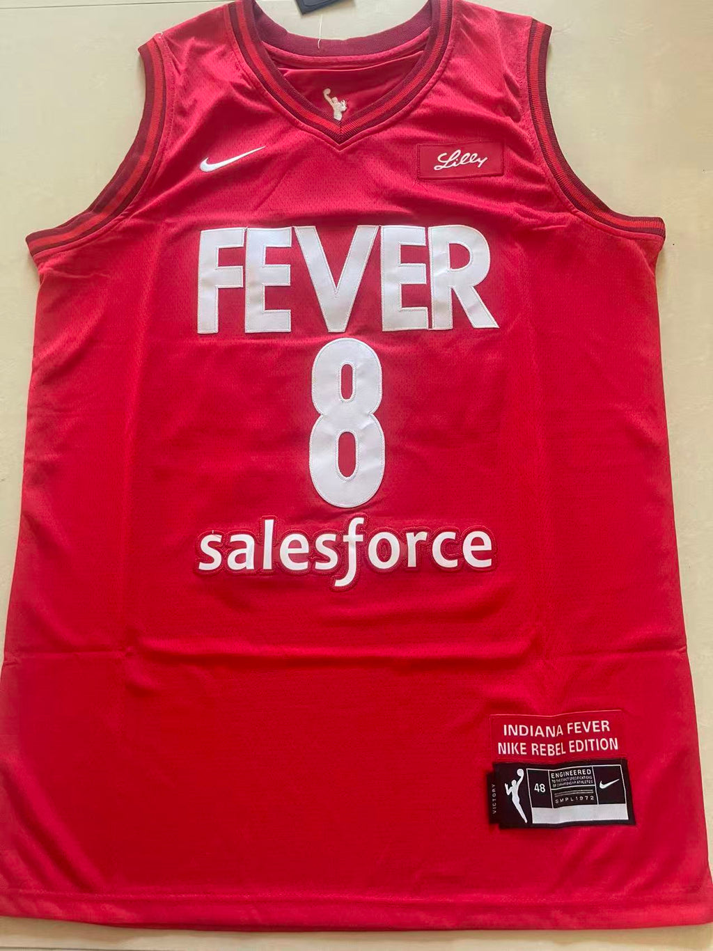 Indiana Fever #22 Caitlin Clark 2026 Rebel Swingman Jersey – Red (Nike)