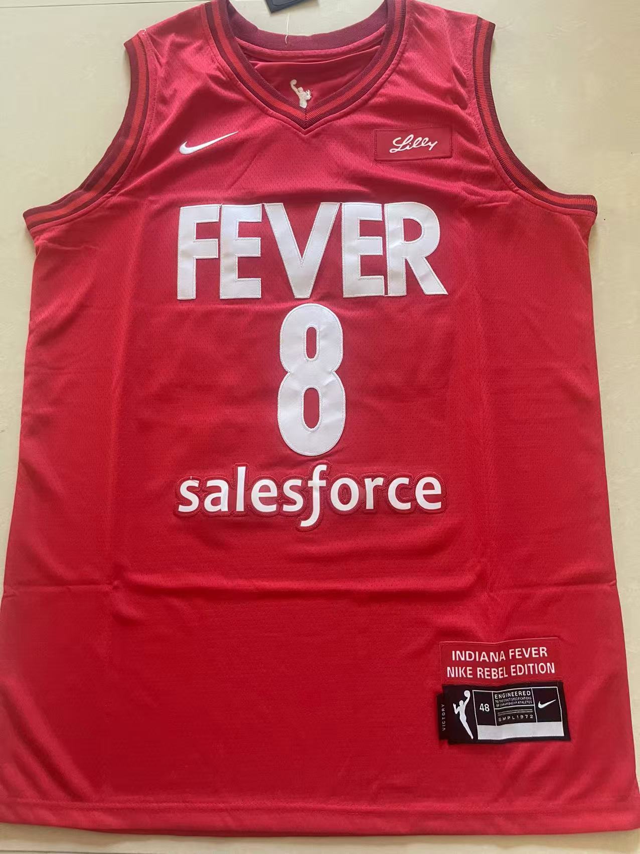 Indiana Fever #22 Caitlin Clark 2026 Rebel Swingman Jersey – Red (Nike)