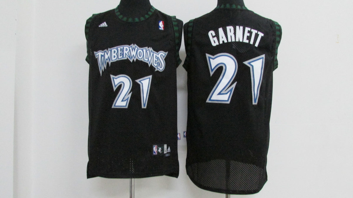 Men's Minnesota Timberwolves Kevin Garnett #21 1995 Retro Swingman Jersey