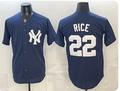Ben Rice #22 New York Yankees 2026 Fashion Replica Blackout Stitched Jersey